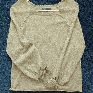 Democracy Gray w/speckles of blue, purple, pink, Size X-Small